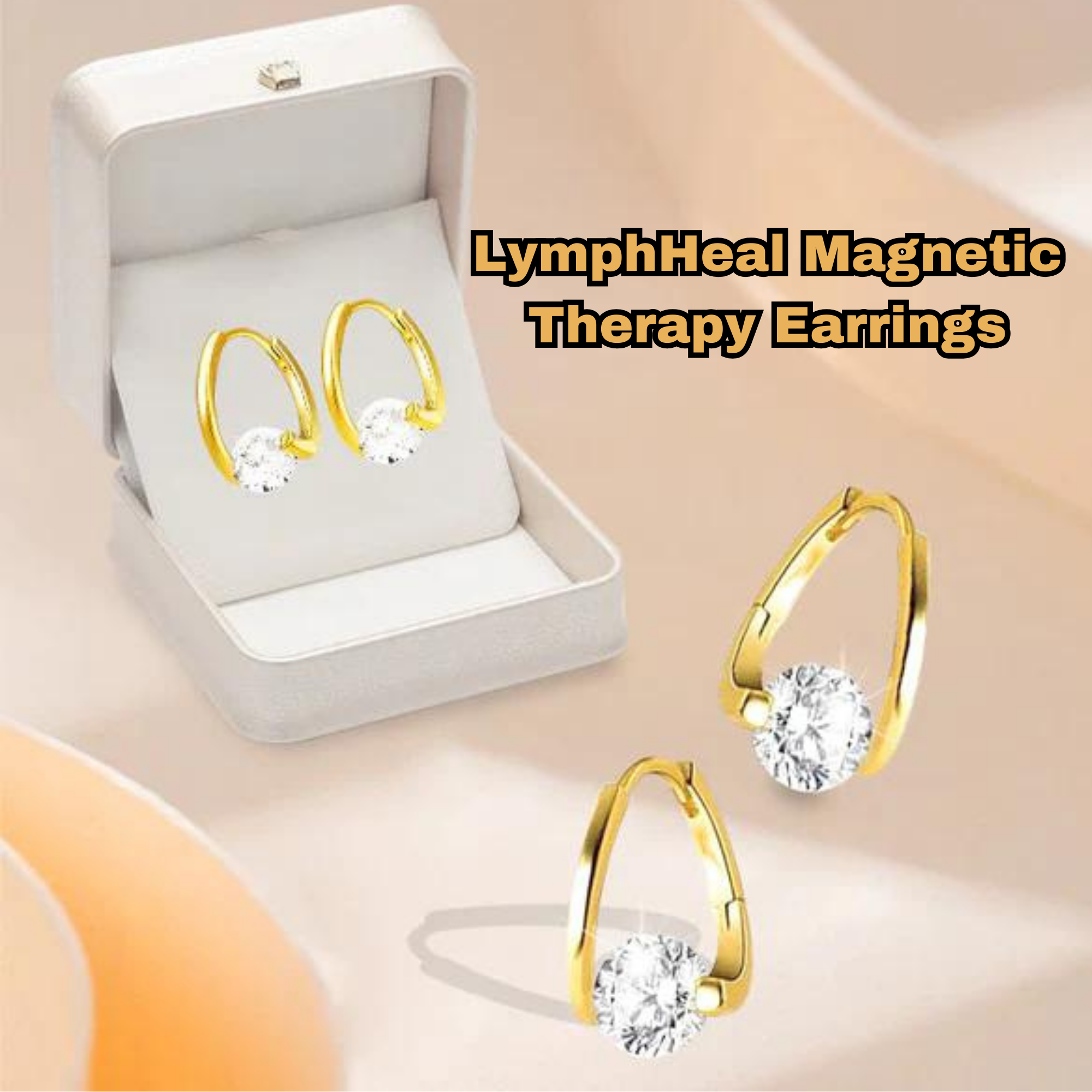 LymphHeal Magnetic Therapy Earrings