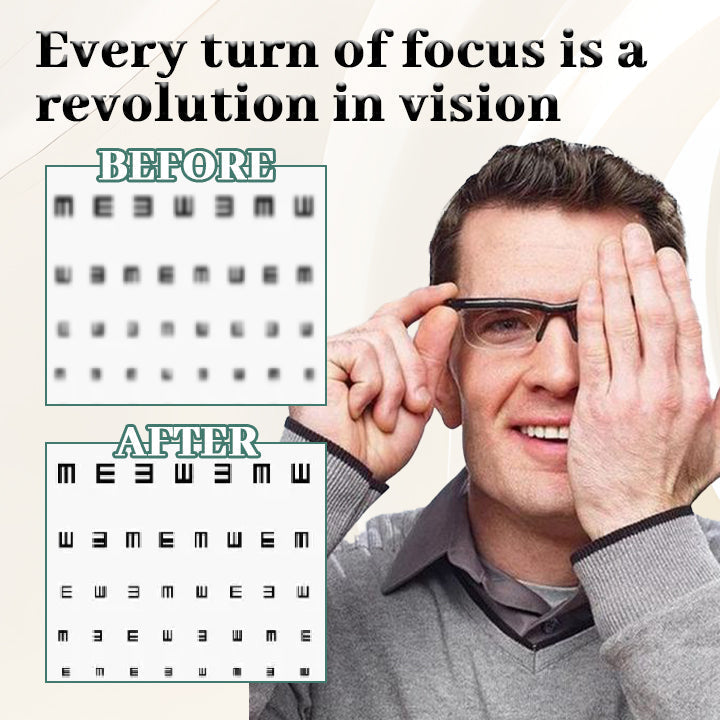 Focal Flexibility Adjustable Focus Presbyopia Glasses