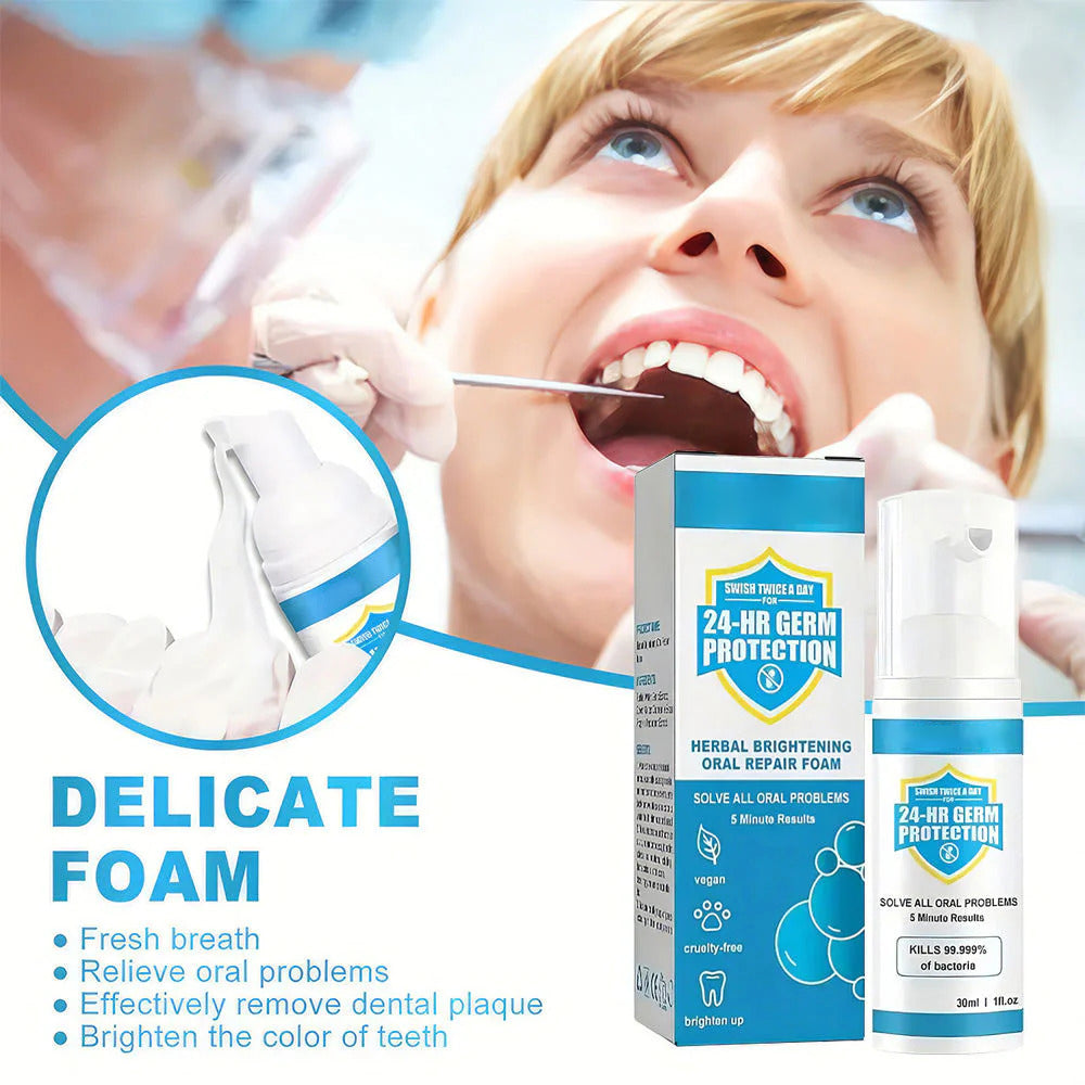 Herbal Brightening Oral Repair Foam