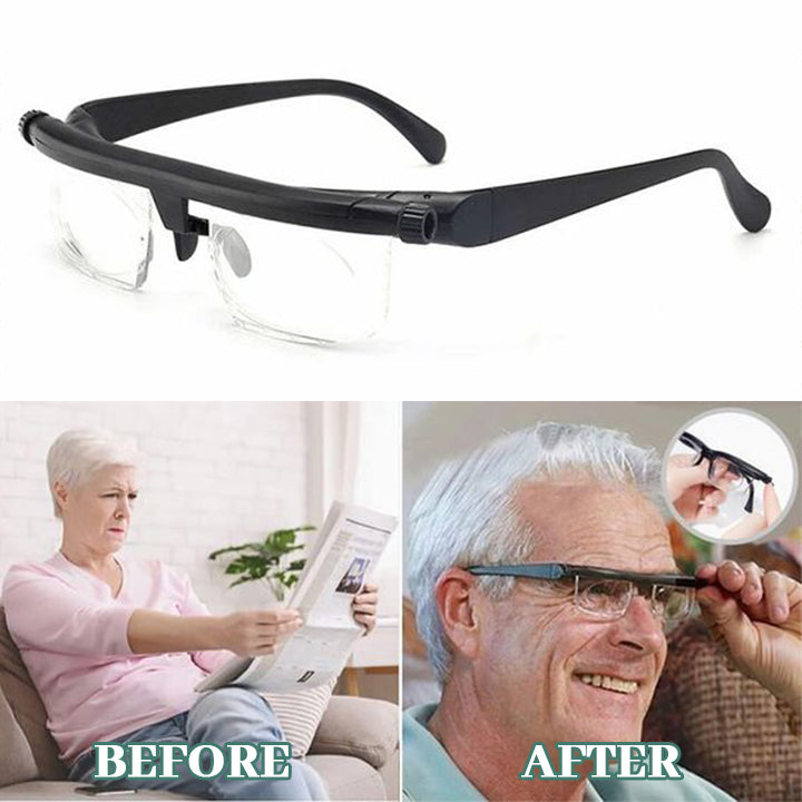 Focal Flexibility Adjustable Focus Presbyopia Glasses
