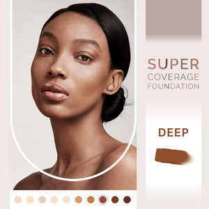 Super Coverage Foundation with Buffing Brush